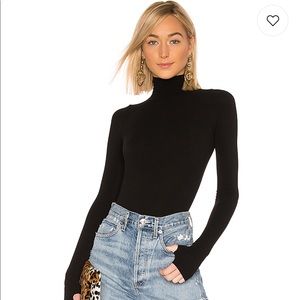NWT | Commando - Black ballet turtleneck bodysuit